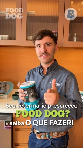 Hoje começa uma nova série aqui no Instagram:
Nossa Food House! 💙🐕Um espaço criado para descomplicar a alimentação natural e mostrar, na prática, como usar o Food Dog no dia a dia do seu pet.Vamos trazer conteúdos, dicas, orientações e responder às principais dúvidas sobre suplementação e alimentação natural de forma simples e leve.Então
✔️ Siga nosso perfil
✔️ Salve esse post
✔️ E acompanhe os próximos episódios dessa jornada com a gente!