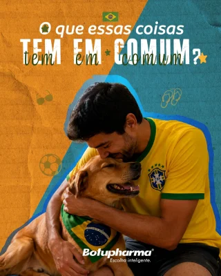 🇧🇷 Tem coisas que simplesmente são a cara do Brasil.🩴 O chinelo que vai para todo lugar.
🐕 O cachorro caramelo que conquista todo mundo.
🍛 A feijoada que reúne a família.E na medicina veterinária, temos mais um motivo de orgulho:💙 O MAROVET.O primeiro maropitant desenvolvido e produzido no Brasil para cães.Uma inovação nacional que levou mais acesso, tecnologia e confiança para médicos-veterinários de todo o país, ajudando no manejo de náuseas e vômitos dos nossos melhores amigos.Porque quando a ciência brasileira faz história, a gente tem orgulho de compartilhar.🇧🇷 Feito no Brasil.
🐶 Pensado para os cães brasileiros.
💙 Desenvolvido pela Botupharma.E o que  mais é a cara do nosso BRasil? 👇
#Marovet #Botupharma #OrgulhoBrasileiro #MedicinaVeterinária #Veterinária #Cães #FeitoNoBrasil #InovaçãoVeterinária #Copa2026 #Marovet #Brasil #BotupharmaPet